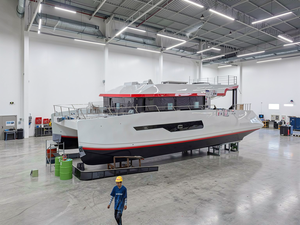 UBI 14540 Customized Fiberglass Cruising 14.5m Yacht 40 PAX High-Speed Sport Outboard Engine 300HP Fishing Patrol Leisure Boat - Product Image 2