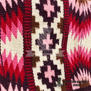 Couverture de dressage en laine 100% Nouvelle-Zélande, tapis de selle western ranch, polycoton, spectacles d'équitation, feutre, rembourrage en polyester - Product Image 3