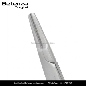 Portaagujas OEM TC Ryder con mordazas dentadas de microacero inoxidable para microcirugía plástica - Product Image 4