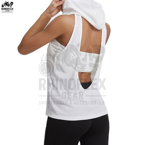 Nouveauté : débardeur léger à capuche sans manches pour femme, meilleur prix, séchage rapide, en vente - Product Image 4