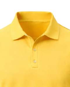 Camiseta Polo de Algodón Amarilla Personalizada para Hombre, Corte Clásico, Manga Corta, Ropa Casual de Verano, Logotipo Personalizado, Fabricante OEM, Suministro al por Mayor - Product Image 5