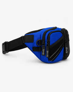 Sac banane unisexe bleu en nylon, léger, durable, résistant à l'eau, avec fermeture éclair et sangle réglable – Idéal pour le sport et les activités de plein air – Nouvelle collection très demandée - Product Image 3