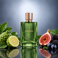 Flacon de parfum de luxe 100 ml, flacon de parfum avec logo personnalisable, emballage de parfum, flacon vide