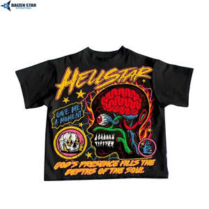 Camisetas para Hombre al por Mayor, 100% Algodón/Poliéster, Ecológicas, de Secado Rápido, Manga Corta, Corte Holgado, Color Liso, Casuales, Transpirables, OEM - Product Image 3