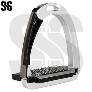 Estribos Plegables de Acero Inoxidable y Aleación de Aluminio SHER SONS SPORTS - Antideslizantes, Ligeros, Colores y Tamaños Personalizados Disponibles - Product Image 4