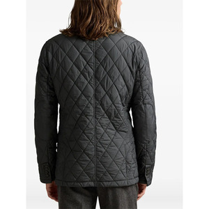 Veste matelassée à capuche pour homme avec logo sur le devant, imperméable, coupe-vent, respirante, prix de gros par le fabricant de vestes matelassées - Product Image 2