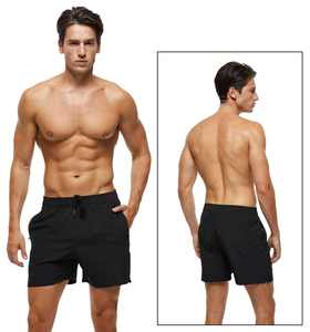 Shorts de bain pour hommes, shorts de plage à séchage rapide, logo personnalisé, shorts d'été pour le surf, la piscine, les fêtes ou le sport - Product Image 4