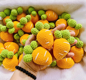 Frutas de ganchillo de alta calidad, personalizadas a pedido de Vietnam, tamaño personalizable, caja/OEM - Product Image 1