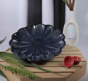 Plato Dividido de Porcelana Ecológico en Forma de Flor, Bandeja para Aperitivos, Desayuno Infantil, Estilo Japandi, Agung, No Tóxico, Gran Venta - Product Image 6