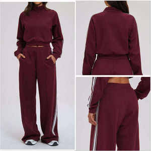 Survêtements de sport pour femmes en Spandex/Modal antibactérien de haute qualité, vente en gros, service OEM personnalisé - Product Image 4