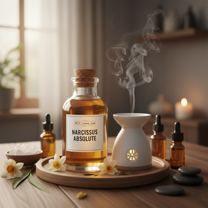 Aceite Absoluto de Narciso Puro 100% Natural, Flor de Narciso Poeticus, Grado Premium, Materia Prima de Perfumería Fina, Proveedor a Granel - Product Image 2