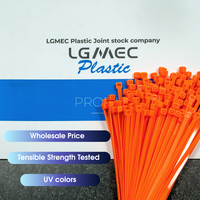 Attaches de câble autobloquantes PA66 Premium du fabricant vietnamien 2.5*100mm Nylon 66 attaches zippées 150mm longueur accessoires de câblage