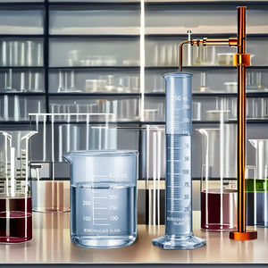 Vaso Medidor de Vidrio Transparente de Borosilicato Alto 3.3 de 100 ml con Escala Impresa Clara para Uso en Laboratorio Químico, Garantía de 3 Años - Product Image 3