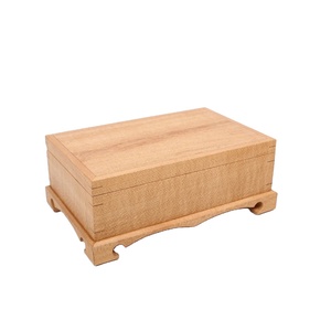 Handmade High Gloss Wooden Bag Organizer Storage <b>Box</b> 4 <b>Removable</b> Compartments Custom Logo Tea Bags Candles New Craft Bamboo Tea - Product Image 2