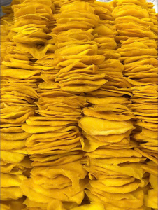 Mangues séchées en tranches, moelleuses, naturellement sucrées, emballées sous vide, en vrac, du Vietnam, meilleure qualité export, conservation par l'eau, 5-7cm - Product Image 2