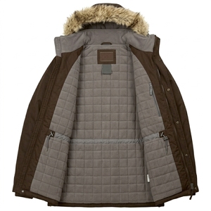 Premium Wax Cotton Hooded Front Outdoor <b>Jacket</b> Casual Windproof Warm Durable <b>Lightweight</b> Comfortable Custom <b>Men</b> Women <b>Jackets</b> - Product Image 3