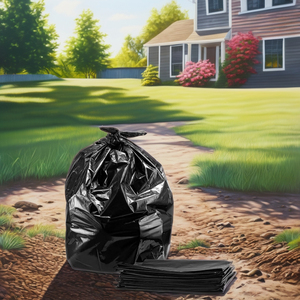 Bolsas de basura de alta capacidad y resistencia, forros de basura fuertes de HDPE para residuos de restaurantes, hoteles y oficinas. - Product Image 1