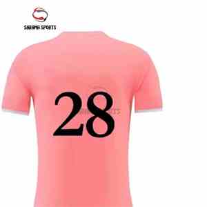 Uniforme de tennis pour homme à manches courtes et col rond, tissu en polyester confortable, sublimation de haute qualité, pour les joueurs - Product Image 5