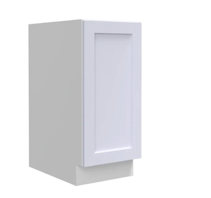 Gabinete de Cocina Estilo Shaker Blanco Base B12 con Puerta Individual - Product Image 1