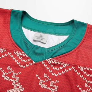 Jersey de Hockey sobre Hielo de Primera Calidad, Sublimado, para Equipo Profesional, Tejido de Secado Rápido - Product Image 3