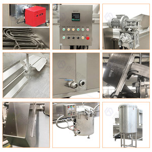 เครื่องทอดแบบกึ่งอัตโนมัติเครื่องทอดมันฝรั่งทอดทำจากสเตนเลสใช้งานง่ายสำหรับโรงงานอาหาร - Product Image 4