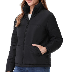 Latest Model Solid Color Women <b>Puffer</b> <b>Jacket</b> High Performance Street Wear Women <b>Puffer</b> <b>Jacket</b> In <b>Cheap</b> Price - Product Image 3