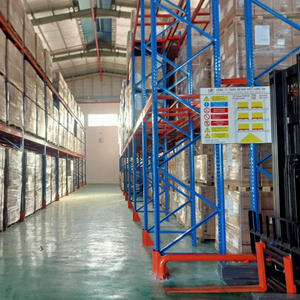 Heavy Duty Double Deep Rack High Density Warehouse Pallet <b>Storage</b> System Industrial Steel Pallet <b>Racking</b> Wholesale - Product Image 2