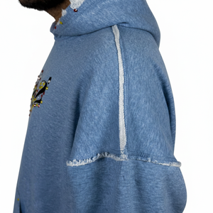 Trajes Deportivos de Invierno para Hombre, Sudaderas con Capucha, Felpa Lisa Teñida, Secado Rápido, Transpirable - Product Image 4