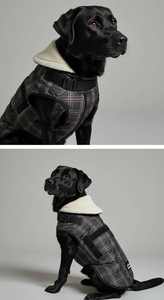 Veste d'hiver pour chien, mignonne, bleue unie, en polaire, coton, polyester, écologique, pour chiens de grande et moyenne taille - Product Image 6