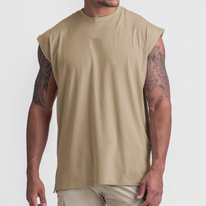Débardeurs sans manches pour hommes de haute qualité, surdimensionnés, personnalisables avec logo, pour le fitness, le sport, grandes tailles, débardeur de gym pour hommes, vêtements décontractés - Product Image 5