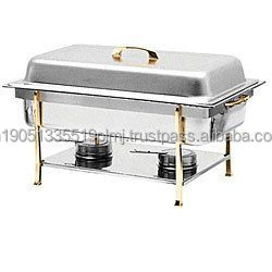 Platos de comida usados para frotar platos de lujo para buffet Catering con la mejor calidad de acero inoxidable martillado suministros para hoteles y restaurantes - Product Image 3