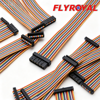 Cable Plano Flexible Personalizado con Conector IDC, Arnés de Cables para PCB e Impresora 3D