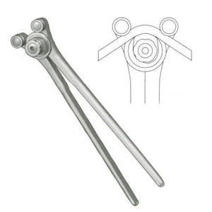 German Stainless Steel Manual Universal Plate Bender Rod Bender 11" Orthopedic Surgical <b>Instruments</b> CE ISO By Grip Surgical - Product Image 2