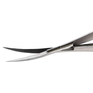 Nouvelle arrivée pointe pointue incurvée Micro russe manucure ongles ciseaux à ressort ciseaux professionnels - Product Image 3