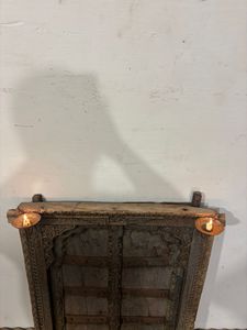 Decoración de Pared para el Hogar Hecha a Mano, Estilo Art Deco, Tallada en Madera y Latón, Multifuncional, Duradera, para Sala de Estar, Dormitorio, Comedor - Product Image 6