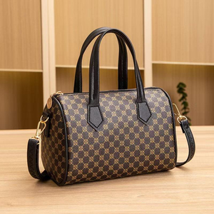 Bolsos de Mano Modernos con Estampado de Moda, Bolsos Cruzados de Cuero PU de Lujo, Bolsos de Hombro Tipo Boston para Mujer - Product Image 6