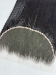 Frontal de Encaje HD Liso Negro Natural 13x4 13x6, Cabello Humano 100% Virgen Pre-Desplumado de Oreja a Oreja - Product Image 3