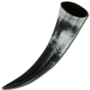 Cuerno para Beber Tallado a Mano, Duradero, con Temática Animal Vikinga, Taza de Mesa de Búfalo, Tamaño Personalizado, Blanco y Negro, Diseño Moderno y Elegante - Product Image 5