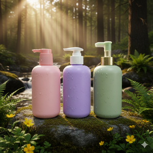 ขวดสเปรย์บรรจุภัณฑ์เครื่องสำอาง แชมพู โลชั่น เซรั่มบำรุงผิว ขายส่ง ขวดพลาสติก PET พร้อมหัวปั๊ม รับผลิตตามแบบ พิมพ์โลโก้ได้ ผู้ผลิตจากเวียดนาม - Product Image 2