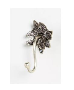 Gancho decorativo de acero al carbono, acabado a mano, ecológico, duradero, multifuncional, para montaje en pared, diseñado para madera moderna. - Product Image 1