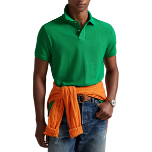 Chemises polo pour hommes coupe classique, vente en gros, durables, de haute qualité, décontractées, pour le golf, avec logo brodé personnalisé - Product Image 2