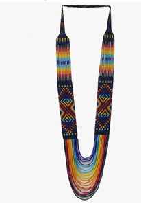 Ensemble collier et boucles d'oreilles style créateur, idéal pour les défilés de mode et les célébrations spéciales - Product Image 4