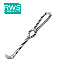 RWS INSTRUMENTS Rétracteur chirurgical dentaire Instrument manuel dentaire RWS-DPI-5517 17cm Manuel Argent Acier inoxydable Classe I Deluxe - Product Image 1