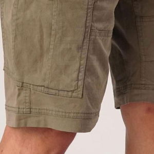 Pantalones cortos cargo ligeros para hombre al por mayor, cómodos, con cierre de cremallera, transpirables, para verano, servicio OEM - Product Image 4