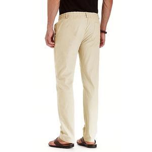 Pantalones informales finos de verano personalizados OEM para hombre, pantalones deportivos holgados de primavera nuevos de secado rápido, pantalones de tendencia ligeros para hombre - Product Image 3