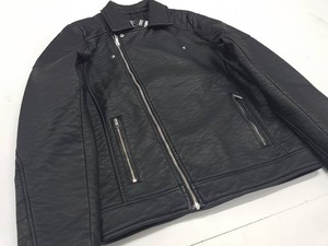 Chaqueta Bomber Negra Unisex de Alta Calidad, Cuello Redondo Informal, Logotipo Frontal, Primavera, Algodón, Resistente al Viento e Impermeable, Formal - Product Image 6