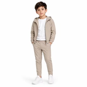 Conjuntos Deportivos 2 en 1 para Niños, Trajes Deportivos Transpirables con Cuello Alto para Niños, Venta al Por Mayor - Product Image 3
