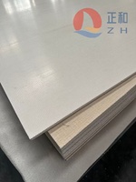 Plancher en MGO gris, panneau d'oxyde de magnésium ignifuge A1, couleur et taille personnalisées, seuil pour la décoration intérieure résidentielle