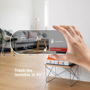 आराम और Quality-PM2.5 pm1.0 hcho के लिए इलेक्ट्रिक पोर्टेबल एयर क्वालिटी मॉनिटर प्यूरीफायर घरेलू तापमान और आर्द्रता h2 - Product Image 5