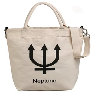 Bolso de Mano Personalizado Estilo Bohemio, Resistente, de Yute, con Asa de Cuerda de Algodón, Cierre de Cremallera y Diseño a Rayas, Impermeable, para Mujer - Product Image 1